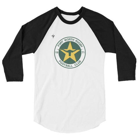 Fort Worth Rugby 3/4 sleeve raglan shirt