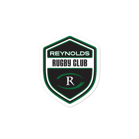 Reynolds Rugby Club Bubble-free stickers