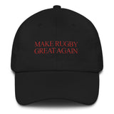 Make Rugby Great Again Red Text Dat hat