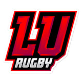 LU Rugby Bubble-free stickers