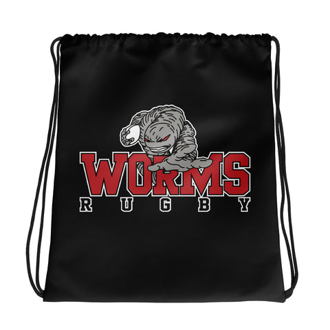 Westerville Worms Rugby Drawstring bag