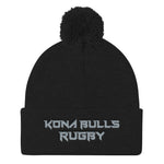 Kona Bulls Rugby Pom Pom Knit Cap