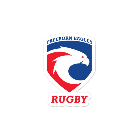 Freeborn Eagles Rugby Bubble-free stickers