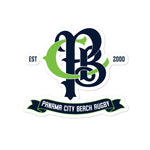 Panama City Beach Rugby Bubble-free stickers
