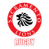 Sacramento Lions Bubble-free stickers