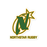Northstar Rugby Bubble-free stickers