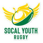 SoCal Youth Rugby Bubble-free stickers