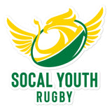 SoCal Youth Rugby Bubble-free stickers