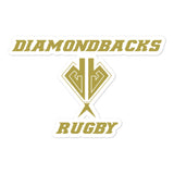 Diamondbacks Rugby Bubble-free stickers