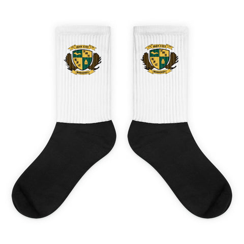 Moosemen Rugby Black Foot Sublimated Socks