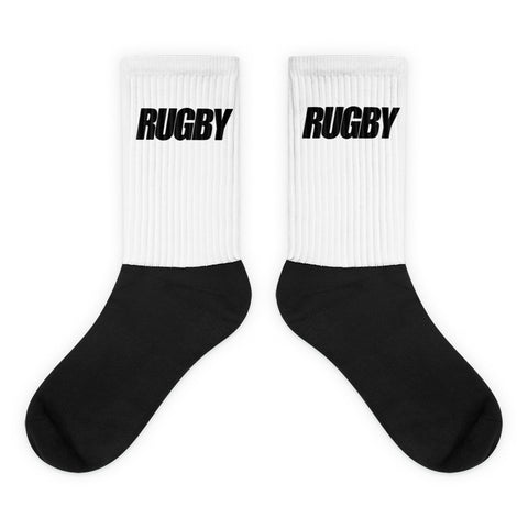Rugby Black foot socks