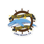 Belmont Shore Rugby Club Bubble-free stickers