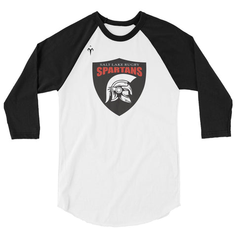 Salt Lake Spartans Rugby 3/4 sleeve raglan shirt