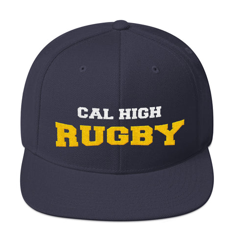 Cal High Rugby Snapback Hat