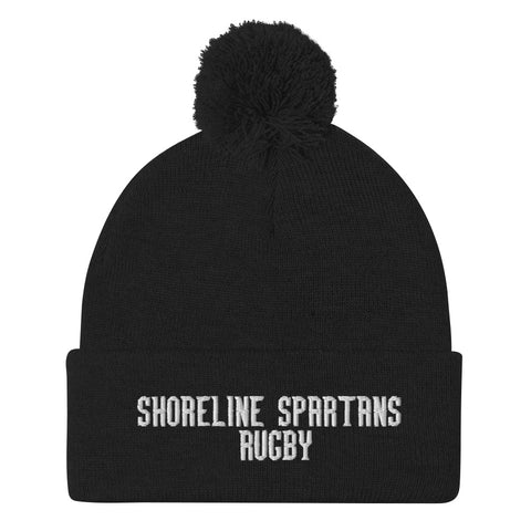 Shoreline Spartans Rugby Pom-Pom Beanie