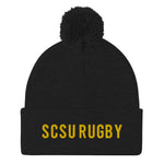 SCSU Rugby Pom-Pom Beanie