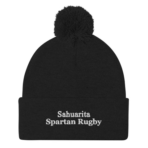 Sahuarita Spartans Rugby Pom-Pom Beanie
