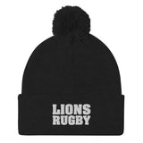 Lions Rugby Pom-Pom Beanie