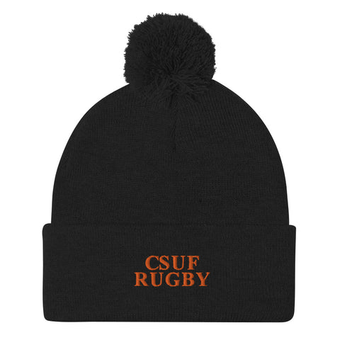 CSUF Rugby Pom-Pom Beanie