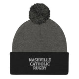 Nashville Catholic Rugby Pom-Pom Beanie