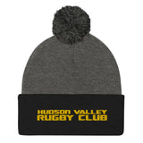 Hudson Valley Rugby Pom-Pom Beanie
