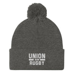 Union College Club Rugby Pom-Pom Beanie