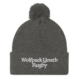 Denver Wolfpack Youth Rugby Unisex Pom-Pom Beanie