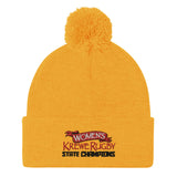 Tampa Krewe Women's Rugby Pom-Pom Beanie