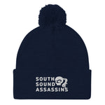 South Sound Assassins Rugby Pom-Pom Beanie