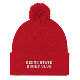 Keene State Rugby Pom-Pom Beanie