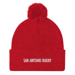 San Antonio Rugby Football Club Pom-Pom Beanie