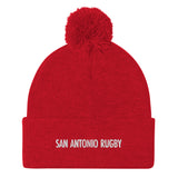 San Antonio Rugby Football Club Pom-Pom Beanie