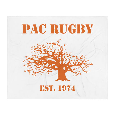 PAC Rugby Throw Blanket