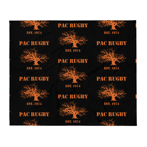 PAC Rugby Throw Blanket