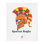 Sahuarita Spartans Rugby Throw Blanket
