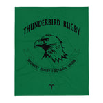 Thunderbird Rugby Throw Blanket