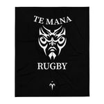 Te Mana Rugby Throw Blanket