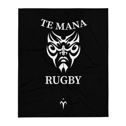 Te Mana Rugby Throw Blanket