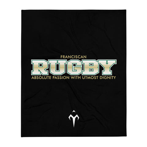 Franciscan Rugby Throw Blanket