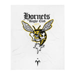 Hornets Rugby Club Throw Blanket