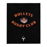 Bullets Rugby Club Throw Blanket