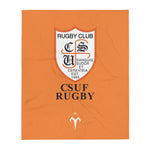 CSUF Rugby Throw Blanket