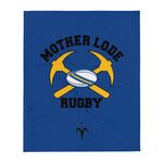 Mother Lode Rugby Throw Blanket