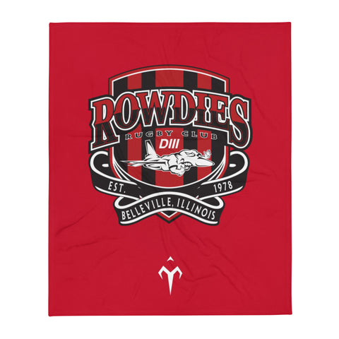 Rowdies Rugby Throw Blanket