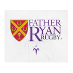Father Ryan Rugby Throw Blanket