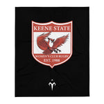 Keene State Women's Rugby Throw Blanket