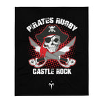 Castle Rock Pirates Throw Blanket