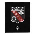 Albany Law Rugby Throw Blanket