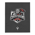 Crusaders Rugby Throw Blanket