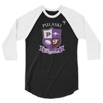 Pulaski Flyers 3/4 sleeve raglan shirt